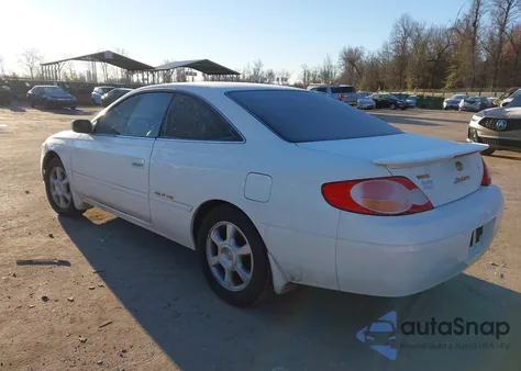 2002 Toyota Camry Solara Sle V6 z USA, uszkodzony, nr VIN 2T1CF28P82C547194
